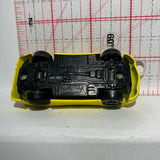 Yellow Sports Car Racer 6143-6 Motor Max Diecast Car