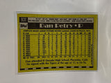 # 93T Don Petry  Detroit Tigers 1990 Topps Baseball Cards