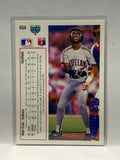 # 654 Alex Cole  Cleveland Indians 1991 UD Baseball Cards