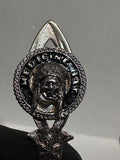 Medicine Hat Native Chief Alberta Alberta Souvenir Spoon