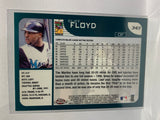 # 343 Cliff Floyd  Florida Marlins 2001 Topps Chrome Baseball Cards