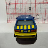 Blue Yellow Piston Cup Race Offical Tom Disney Pixar Diecast Car