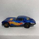 Blue '63 Corvette Stingray Hot Wheels Diecast Car
