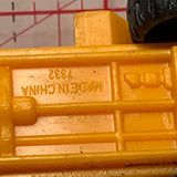 Orange Dump Truck 7332 Unbranded Construction Diecast Car