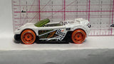 White Trak-Tune 2014 Hot Wheels Diecast Car