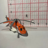 Orange MBX Coast Patrol Sikorsky S-92 Helicopter SB81 FKV41 Matchbox Diecast Car
