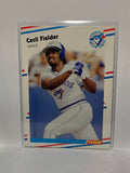 # 110 Cecil Fielder  Toronto Blue Jays 1988 Fleer Baseball Cards