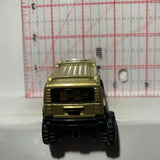 Gold Hummer H2 Hot Wheels Diecast Car