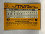 # 86 John Kruk  San Diego Padres 1989 Donruss Baseball Cards