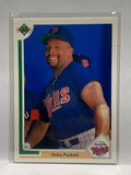# 544 Kirby Puckett  Minnesota Twins 1991 UD Baseball Cards