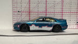 Blue Nissan 300ZX #6029 Yatming Diecast Car