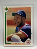 # 436 Ellis Burks  Boston Red Sox 1991 UD Baseball card