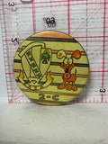 CASA Crest Emblem Puppy 2-C Drawing  Button Pinback