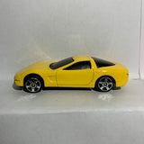 Yellow '97 Chevrolet Corvette Maisto Diecast Car
