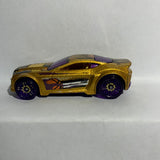 Gold Basketball Torque Twister R0921 Hot Wheels Diecast Car