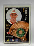 # 42 Pete Schourek  Cincinnati Reds 1996 Pinnacle Summit Baseball card