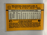 # BC-22 Will Clark Bonus MVP San Francisco Giants 1989 Donruss Baseball Cards
