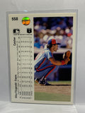 # 558 Mike Fitzgerald  Montreal Expos 1990 UD Baseball Cards