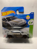 Silver Cupra e-Racer HW EV HYX46 N521 2024 Short Card Hot Wheels Diecast Car