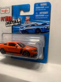 Orange Ford Mustang Boss 302 Fresh Metal 2017 Short Card Maisto Diecast Car
