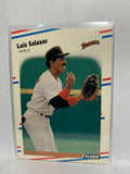 # 595 Luis Salazar  San Diego Padres 1988 Fleer Baseball Cards