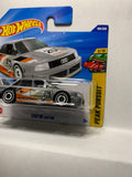 Silver Audi 90 Quattro Peak Pursuit JBB20 N521 2024 Short Card Hot Wheels Diecast Car