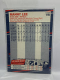 # 116 Manny Lee  Toronto Blue Jays 1988 Fleer Baseball Cards