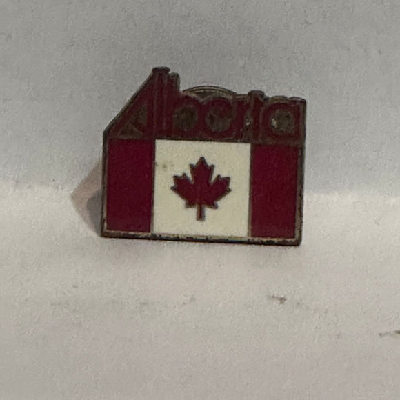 Alberta Canada Canadian Flag  Lapel Pin