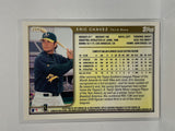 # 250 Eric Chavez  Oakland Athletics 1999 Topps Baseball Cards