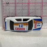 White #21 Group A #821 Mercedes Benz Yatming Diecast Car