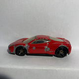 Red Ferrari 458 Italia Hot Wheels Diecast Car