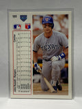 # 191 John Russell  Texas Rangers 1991 UD Baseball card