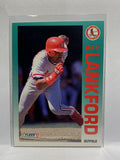 # 583 Ray Lankford  St Louis Cardinals 1992 Fleer Baseball Cards