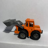Orange Tractor Shovel Front End Loader #29 1976 Matchbox Diecast Car