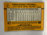 # 61 Danny Tartabull  Kansas City Royals 1989 Donruss Baseball Cards