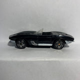Black 1961 Chevrolet Corvette Mako Shark 6048 Motor Max Diecast Car