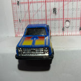 Blue Chevroloet Pickup Truck Yatming Diecast Car