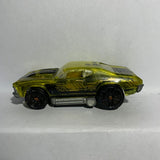 Yellow '69 Chevlle X-Raycers Hot Wheels Diecast Car