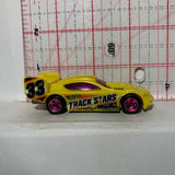 Yellow Time Tracker Track Stars Hot Wheels Diecast Car