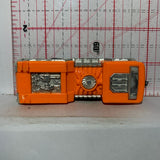 Orange 5 Alarm Fire Truck Engine missing ladder Hot Wheels Diecast Car
