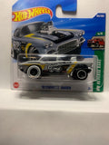 Grey '62 Corvette Gasser HW Reverse Rake JBB08 N521 2024 Short Card Hot Wheels Diecast Car