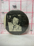Photo of Man Black & White  Button Pinback