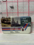 Canadian Armed Forces Regular and Reserve Symbols  Button Pinback