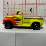 Yellow 1956 Ford Pickup Truck Maisto Diecast Car