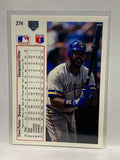 # 274 Dave Parker  Milwaukee Brewers 1991 UD Baseball card