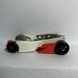 White Motoblade Hot Wheels Diecast Car