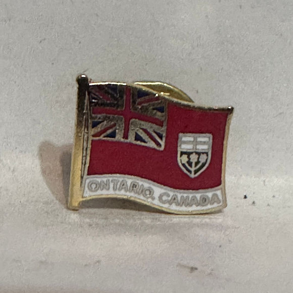 Ontario Canada Province Flag  Lapel Pin