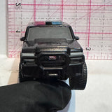 Black Tonka Highway Patrol Police Bronco 2014 Hasbro Diecast Car