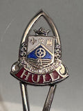 Hull Crest Emblem Congres 1970 Silverplated BMCo United Kingdom Souvenir Spoon