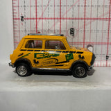 Yellow Mini Cooper Express Wheels Unbranded Diecast Car